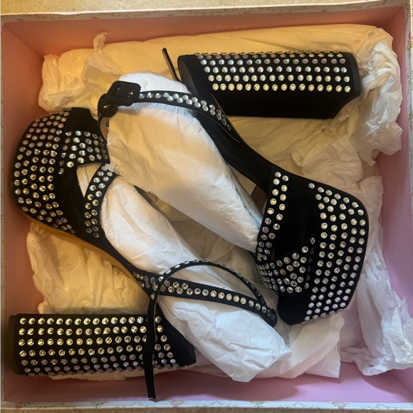 Hillhouse home rhinestone platforms - Picture 5 of 5